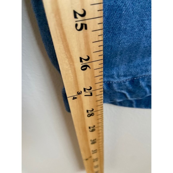 Wearables Women's Denim Wide Leg Pants Elastic Waist Size Medium - Picture 4 of 7